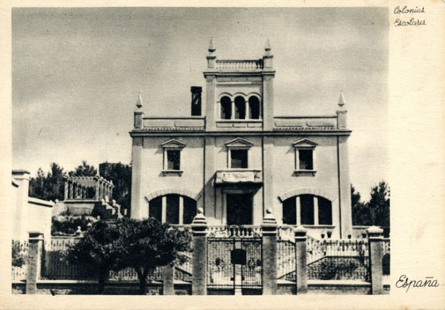 Chalet de la colonia 1939