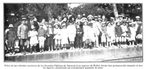 Colonias escolares Mundo Grafico 1912
