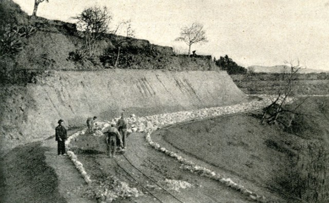 Construcción de la carretera